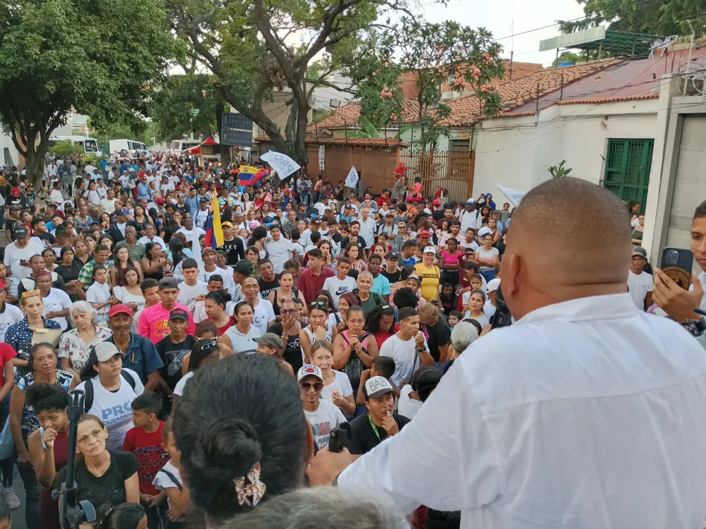 Leocenis García, coordinador nacional del partido ProCiudadanos - Foto: José Mireles Alcalá/ ElMartilloVen