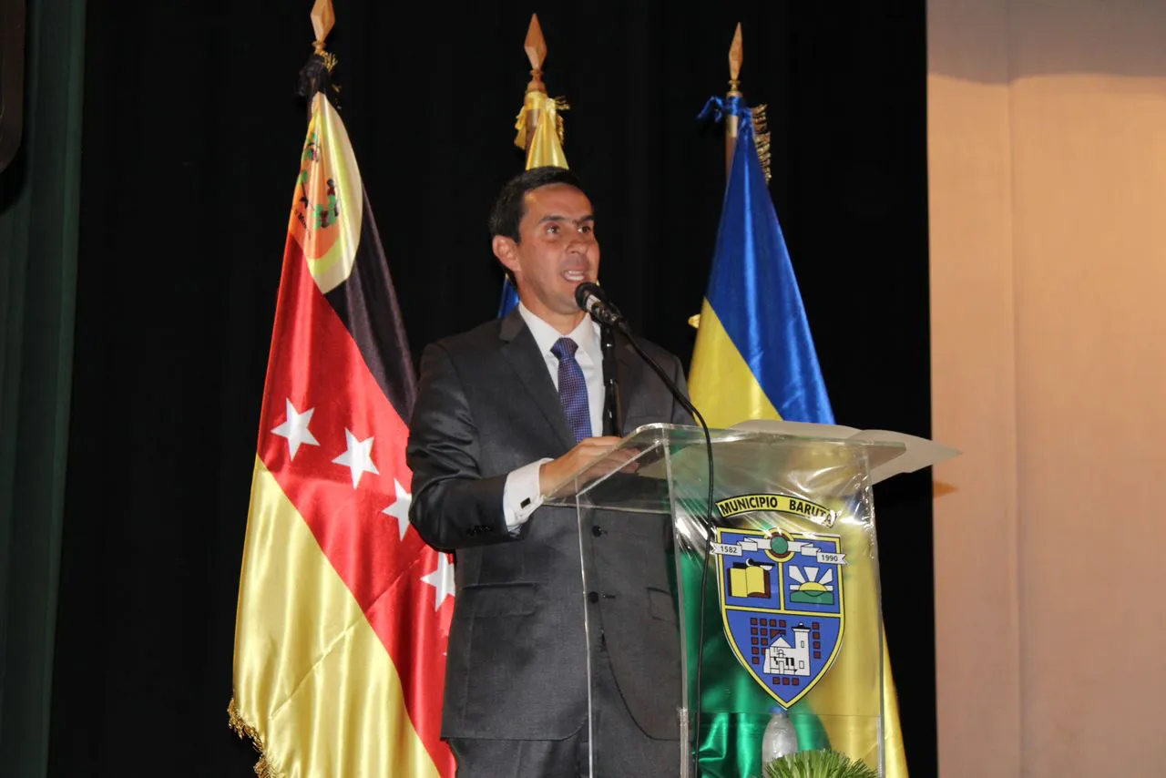 Luis Aguilar, presidente del Concejo Municipal de Baruta / Foto: Prensa Concejo Baruta