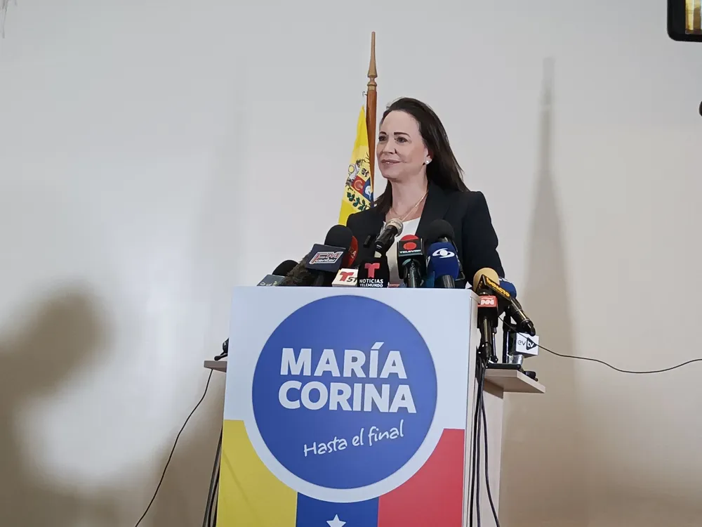 María Corina Machado, candidata presidencial a las elecciones primarias opositoras / Foto: José Mireles Alcalá - ElMartilloVen