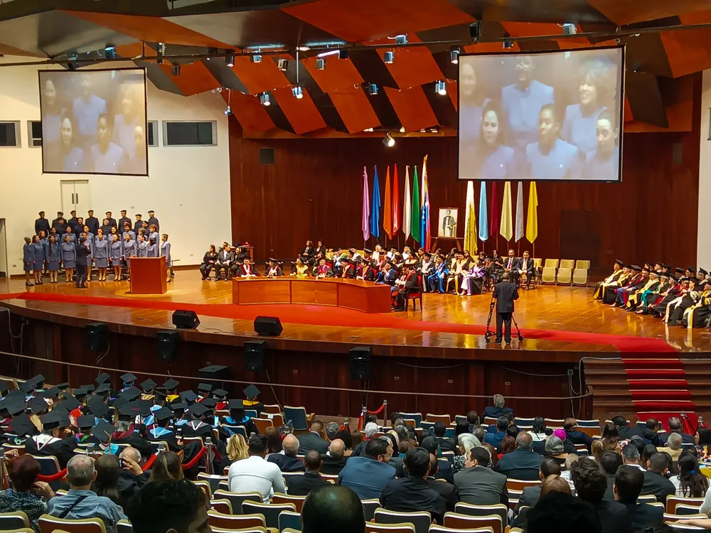 Acto de Toma de Posesión y Juramentación de las autoridades rectorales de la UCV, para el periodo 2023-2027.