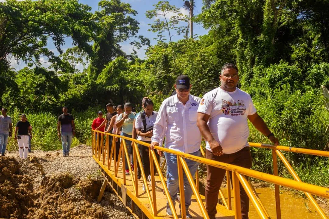 40% de avance llevan trabajos en el Puente El Tigre.