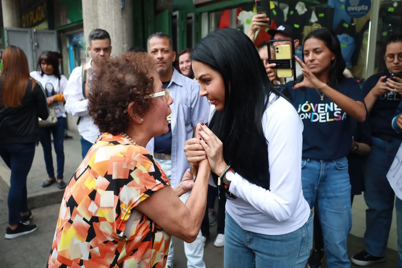 Delsa Solorzano, candidata presidencial a las elecciones primarias.