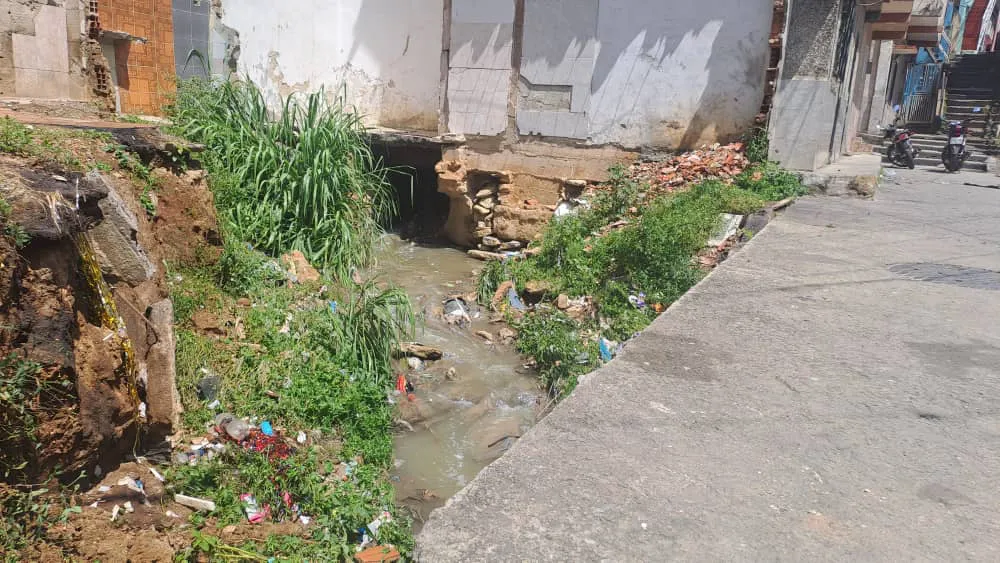 Denuncian viviendas en Alto Riesgo por colapso de la Quebrada La Prospera en Artigas