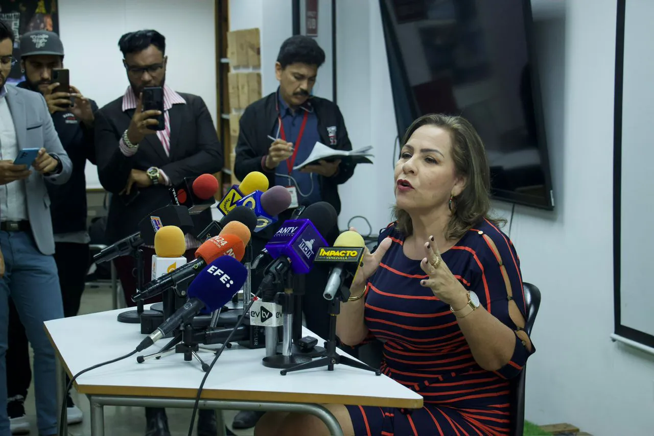 María Carolina Uzcátegui, ex-vicepresidenta de la Comisión Nacional de Primaria.