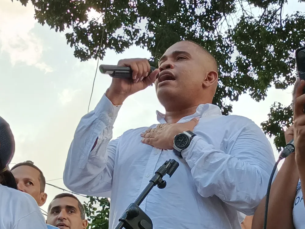 Leocenis García, coordinador nacional del partido ProCiudadanos - Foto: José Mireles Alcalá/ ElMartilloVen