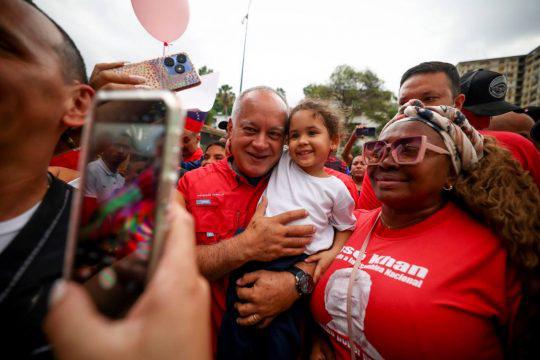 Diosdado Cabello, vicepresidente del PSUV