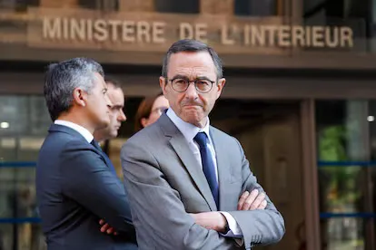 Bruno Retailleau, ministro de interior de Francia.