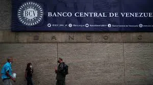 Fachada del Banco Central de Venezuela BCV.