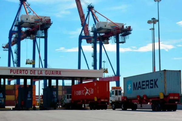 Exportaciones en el Puerto de La Guaira.