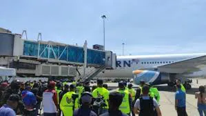 Migrantes del programa Vuelta a la Patria