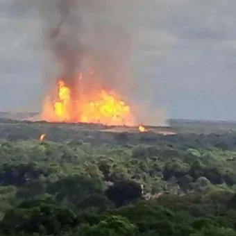 Explosión gasifera Monagas