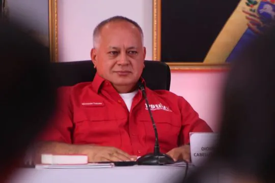 Diosdado Cabello, primer vicepresidente del PSUV.