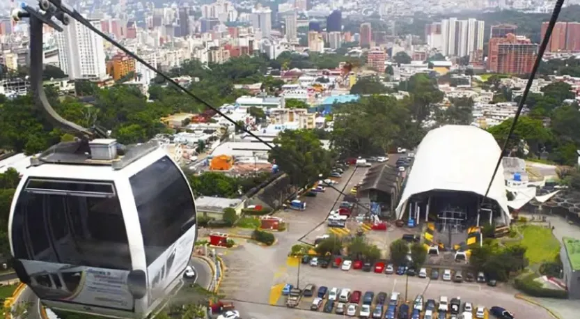 Sistema Teleférico de Caracas Warairarepano. Foto: Globovisión.