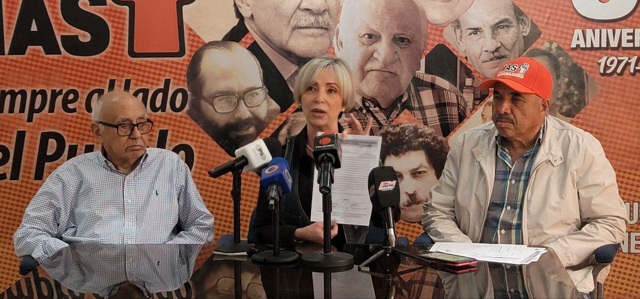 Maria Verdeal, vicepresidenta del Movimiento al Socialismo MAS.