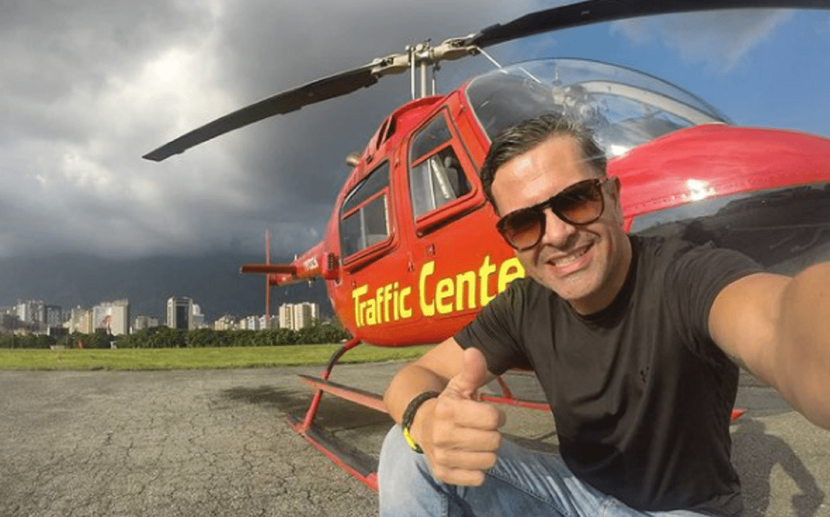 Renato Yanez, periodista y reportero de transito de FM Center.