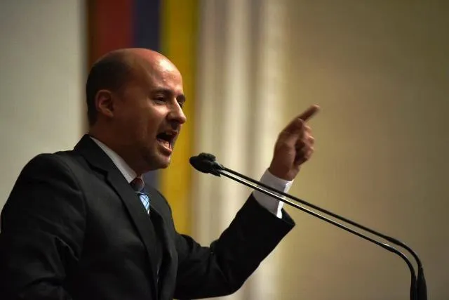 Lawrence Castro, activista del partido político Voluntad Popular.