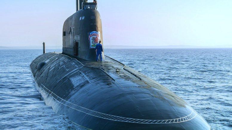 Submarino de propulsión nuclear ruso Kazan