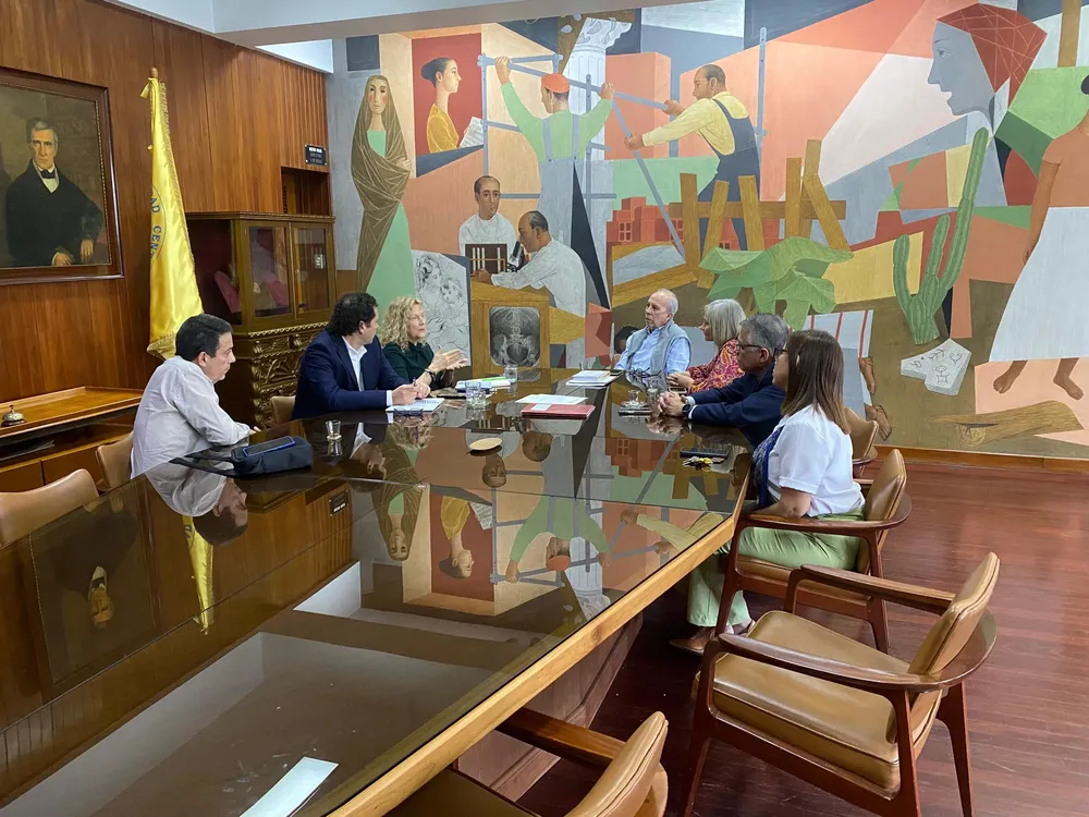 Autoridades de la UCV reciben a la nueva Ministra de Educación Universitaria, Ana María Sanjuan