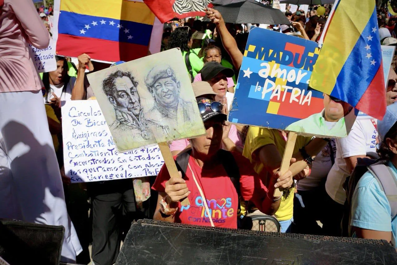 10 mil abuelos y abuelas piden la liberación de Nicolás Maduro.