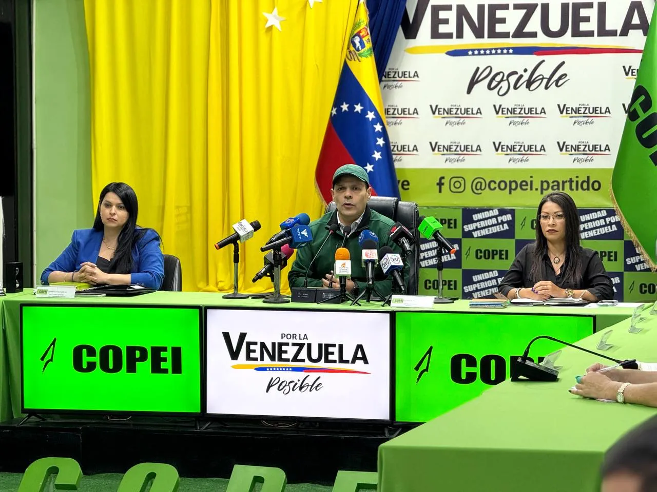 Juan Carlos Alvarado, secretario general de Copei