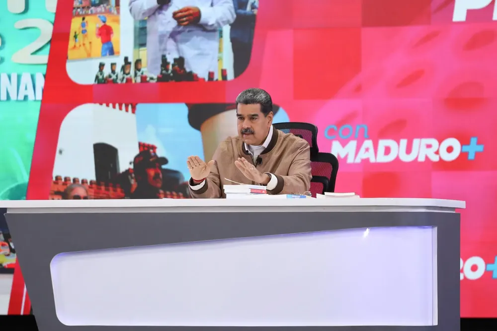 Nicolás Maduro, presidente de Venezuela