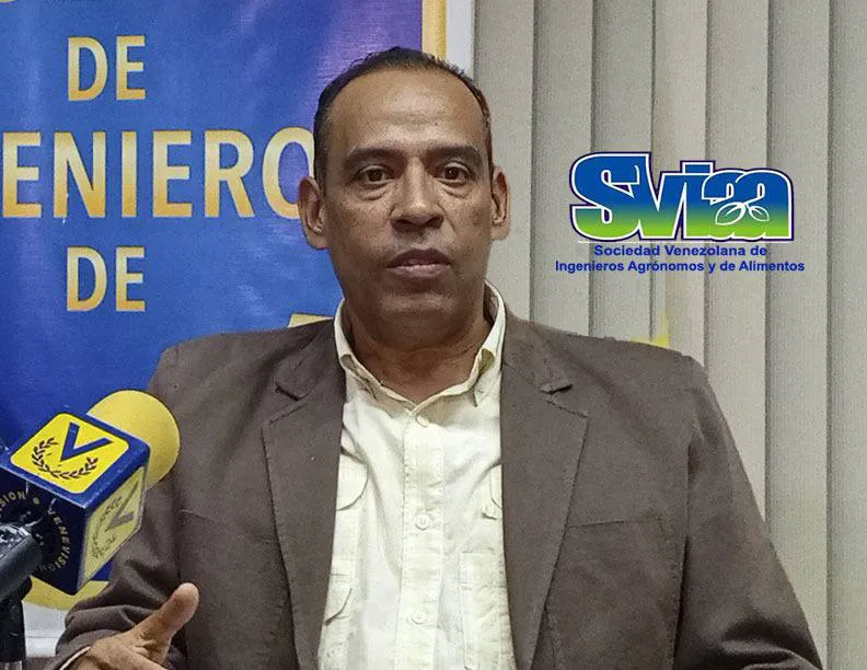 Carlos Indriago, secretario general de la Sociedad Venezolana de Ingenieros Agrónomos y de Alimentos.