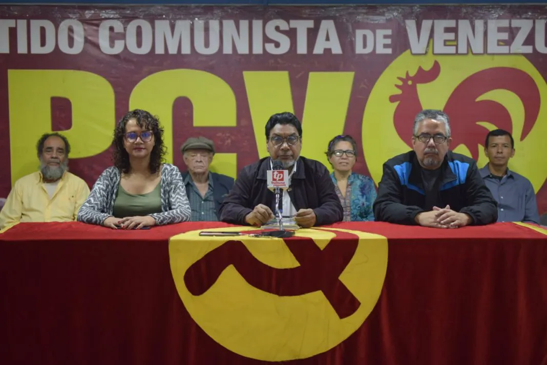Oscar Figuera, secretario general del PCV.
