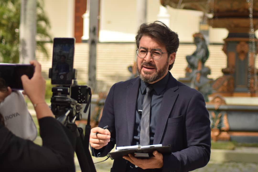 Daniel Ceballos, candidato presidencial del partido AREPA