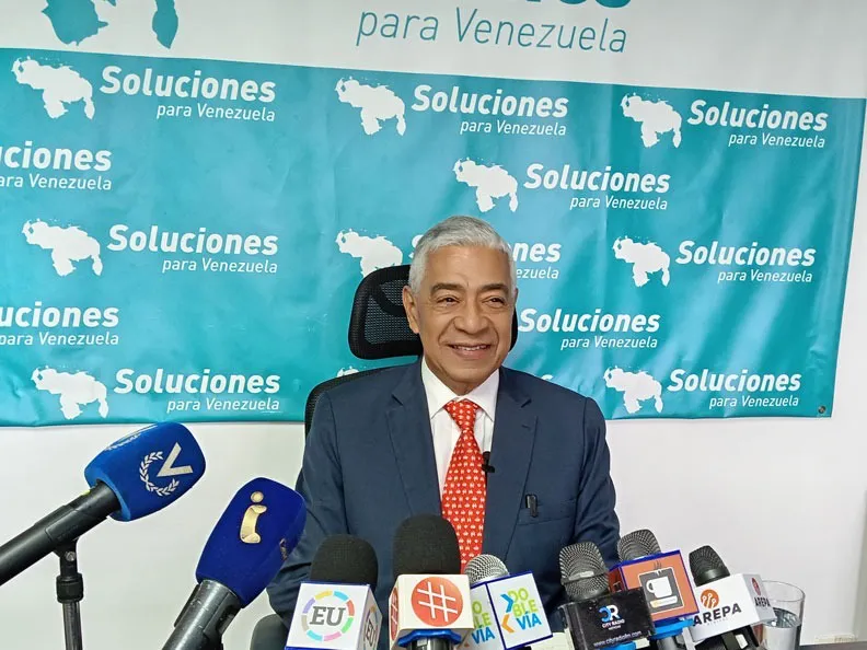 Claudio Fermín, presidente de Soluciones para Venezuela 
