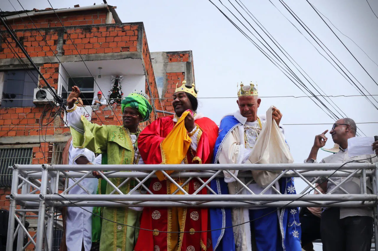 Cabalgata de Reyes Magos en Higuerote
