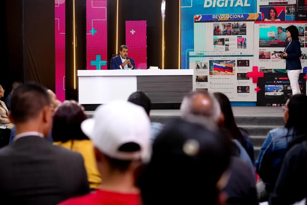 Presidente Nicolás Maduro durante el programa Con Maduro +