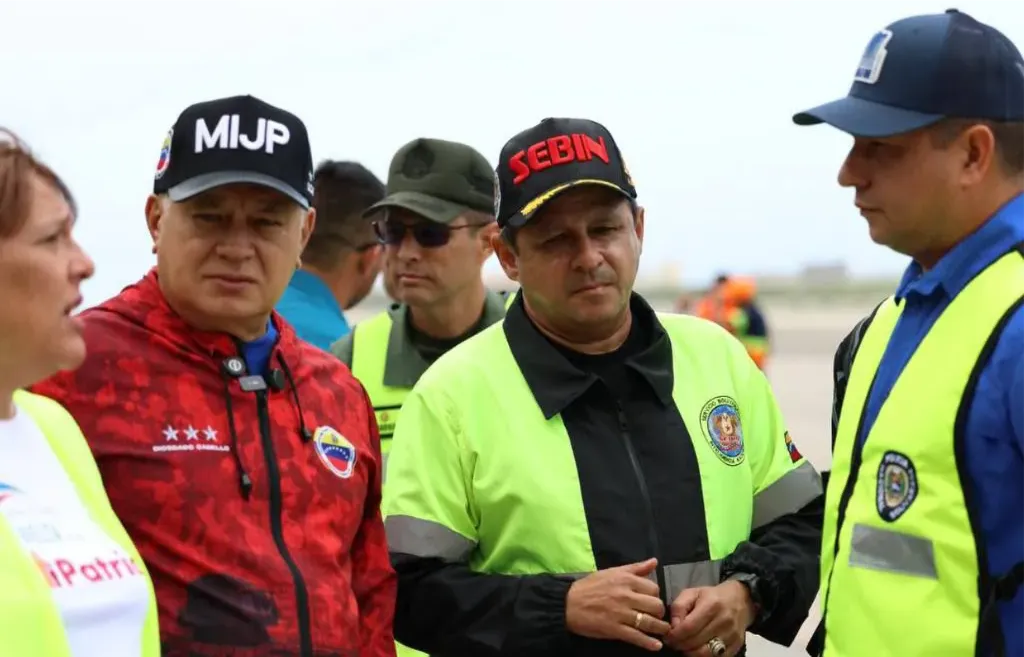 Diosdado Cabello, ministro de Interior, Justicia y Paz.