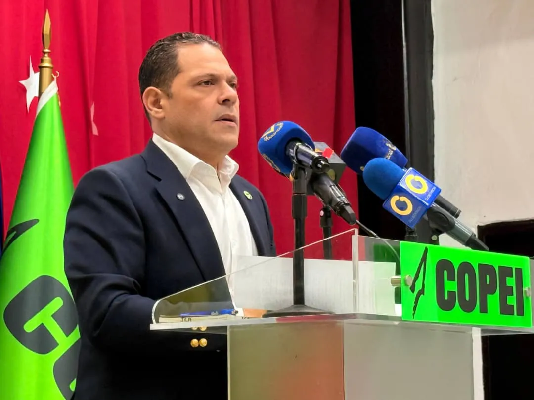 Juan Carlos Alvarado, secretario general del partido Copei,