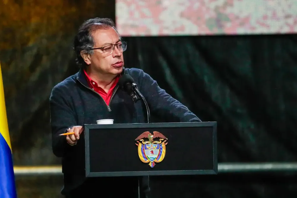 Gustavo Petro, presidente de Colombia. Foto- Agencia EFE