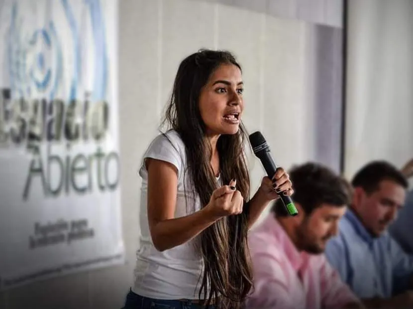 Lustay Franco, secretaría político nacional de Acción Democrática.