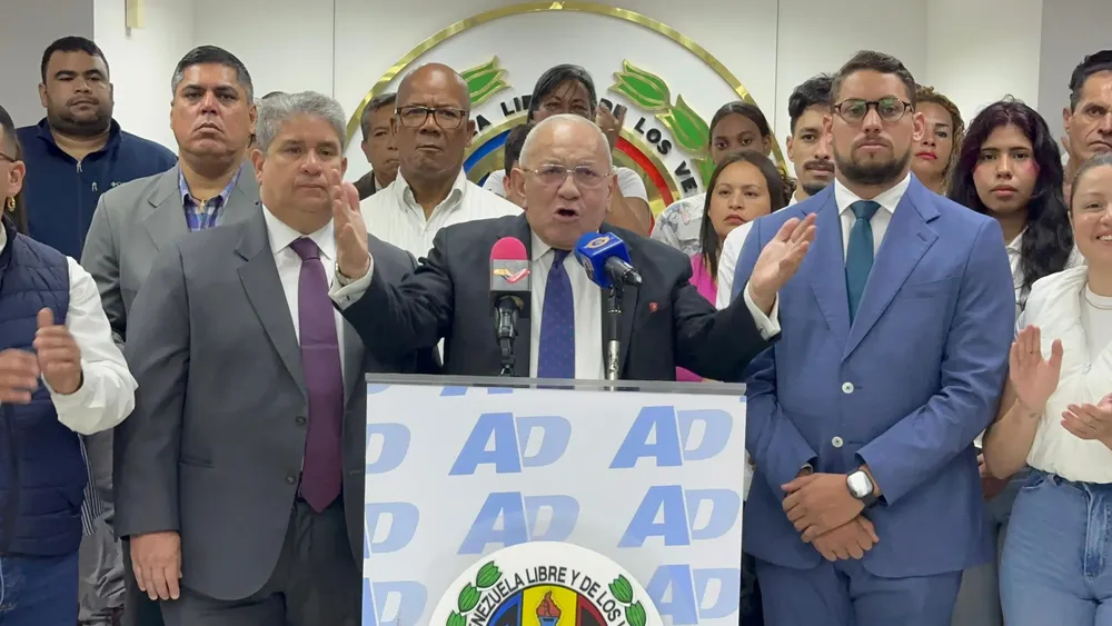 Bernabé Gutiérrez, secretario general de Acción Democrática.