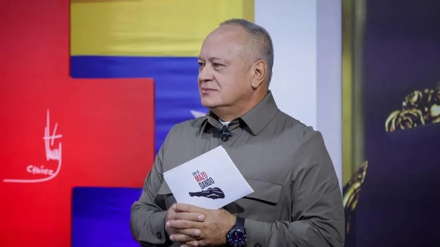Diosdado Cabello, primer vicepresidente del Partido Socialista Unido de Venezuela (PSUV).