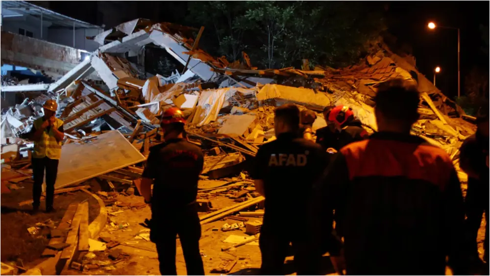 Sismo en Turkiye.