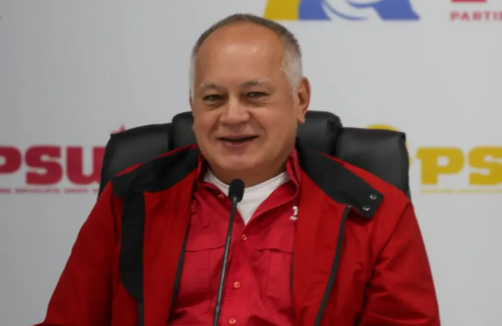 Diosdado Cabello, primer vicepresidente del Partido Socilista Unido de Venezuela (PSUV). Foto: José Mireles