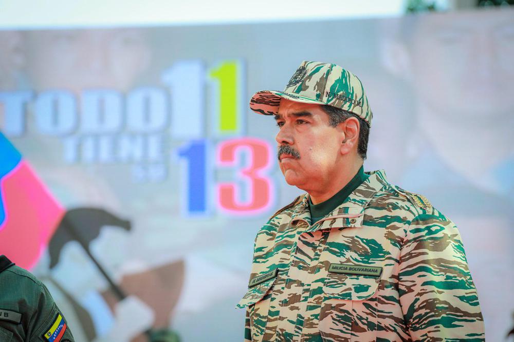Nicolas Maduro, presidente de Venezuela.