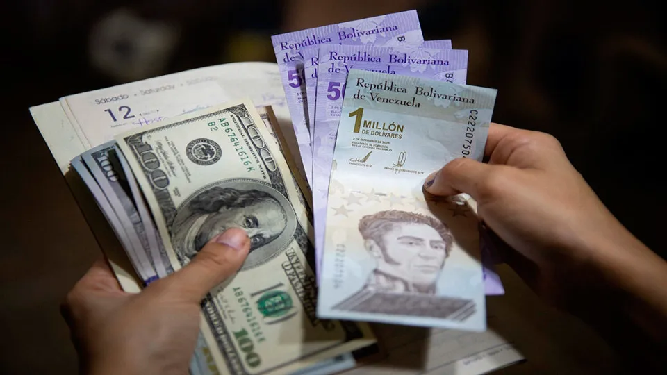 Dólar y Bolívares 