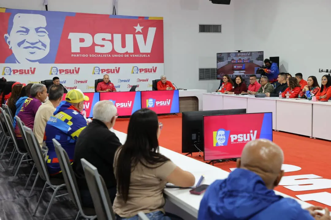 Diosdado Cabello, secretario general del PSUV.