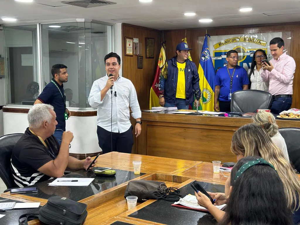 Diego Padron, concejal del Municipio Baruta. 