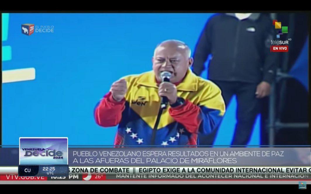 Diosdado abello, vicepresidente del PSUV.