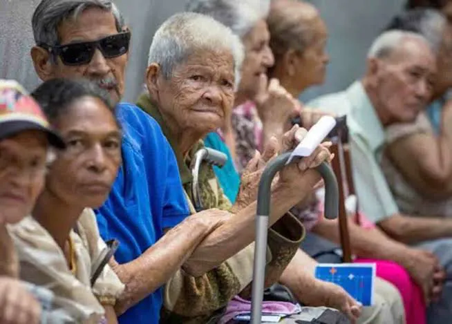 Jubilados y pensionados.