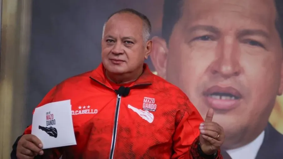 Diosdado Cabello, secretario general del PSUV.