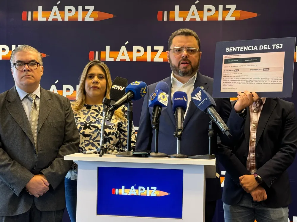 Antonio Ecarri, presidente nacional de la Alianza del Lápiz.