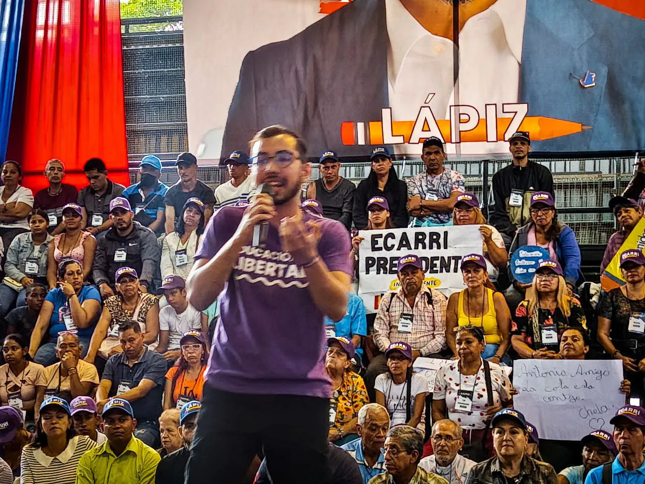 Alianza del Lápiz, aclama a Antonio Ecarri como  candidato presidencial para el 2024. 