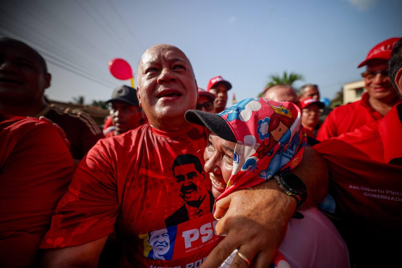 Diosdado Cabello, primer Vicepresidente del Partido Socialista Unido de Venezuela (PSUV).