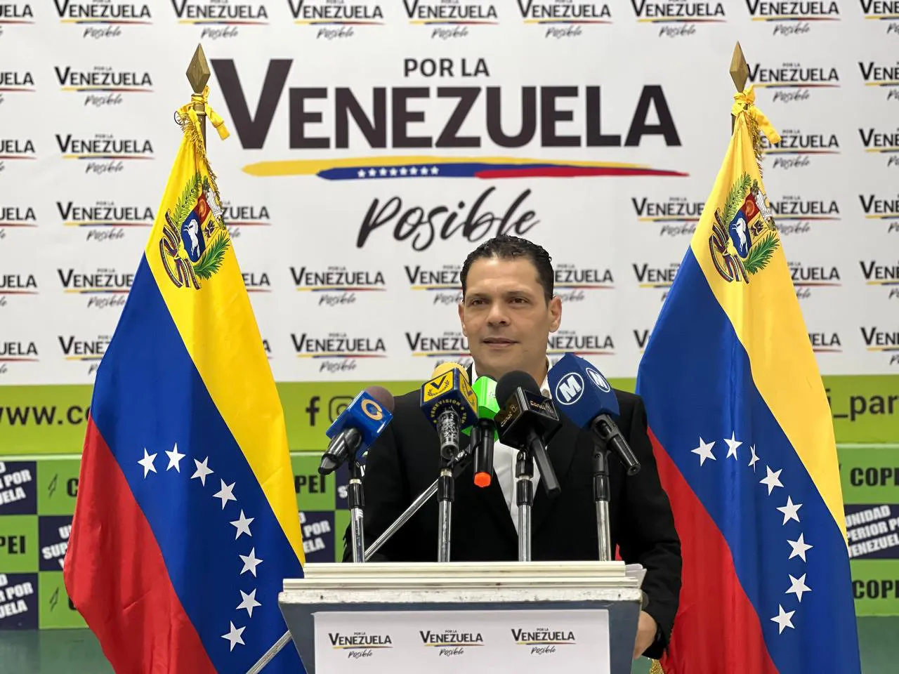 Juan Carlos Alvarado, secretario general del partido Copei